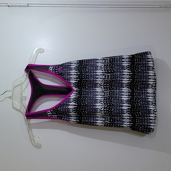 Zeroxposur Swim Racer Back Tankini Size 10 - Picture 1 of 9